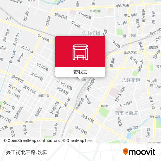 兴工街北三路地图