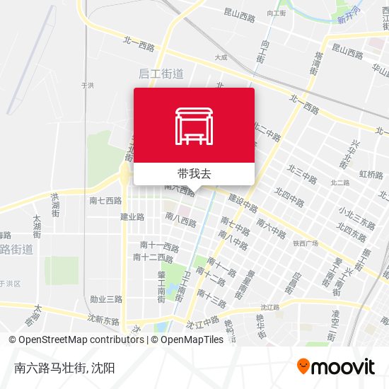 南六路马壮街地图