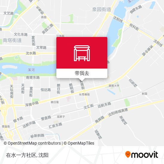 在水一方社区地图