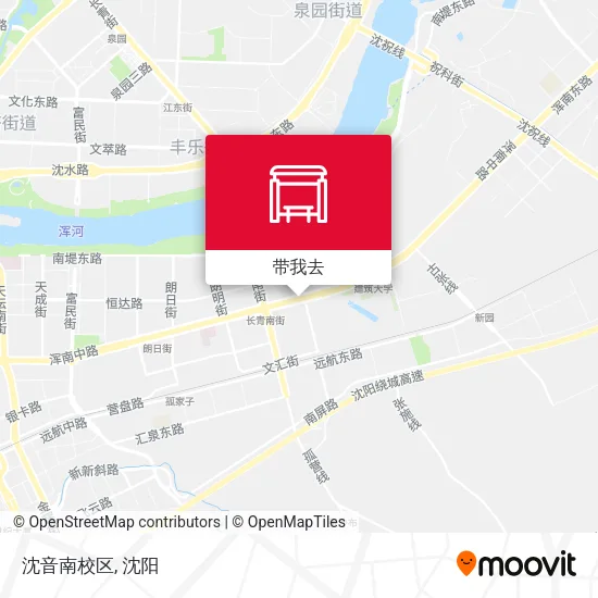 沈音南校区地图