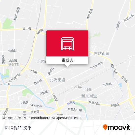 康福食品地图