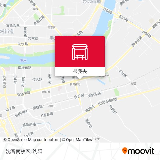 沈音南校区地图