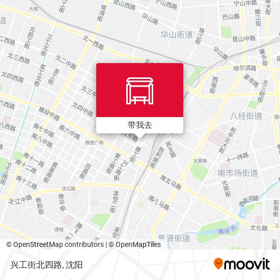 兴工街北四路地图