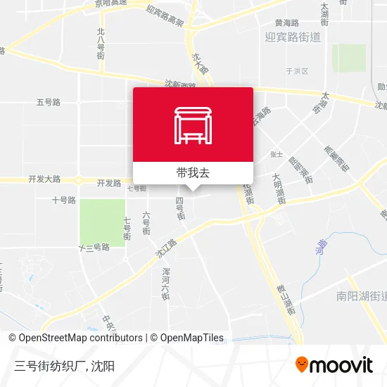 三号街纺织厂地图