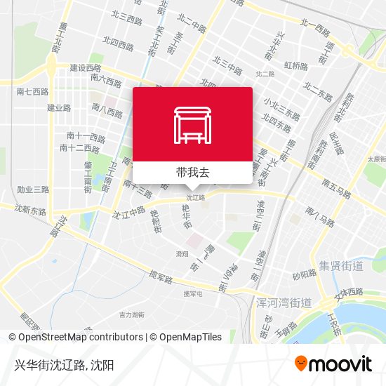 兴华街沈辽路地图