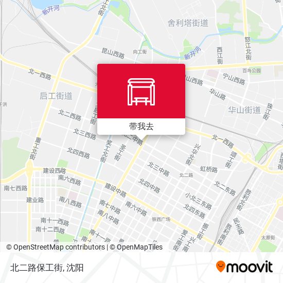 北二路保工街地图