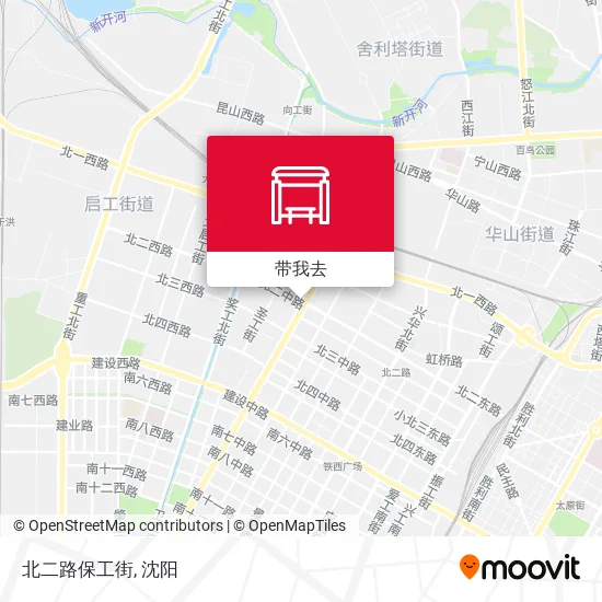 北二路保工街地图