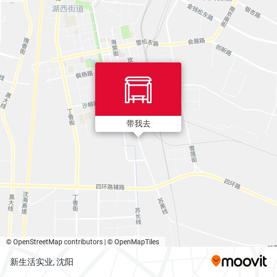 新生活实业地图