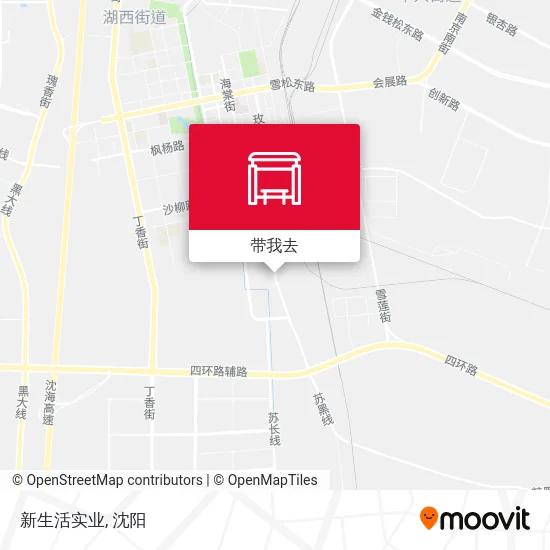 新生活实业地图