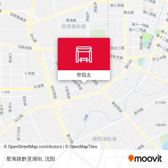 星海路黔灵湖街地图