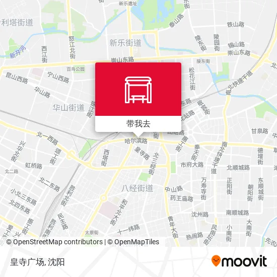 皇寺广场地图
