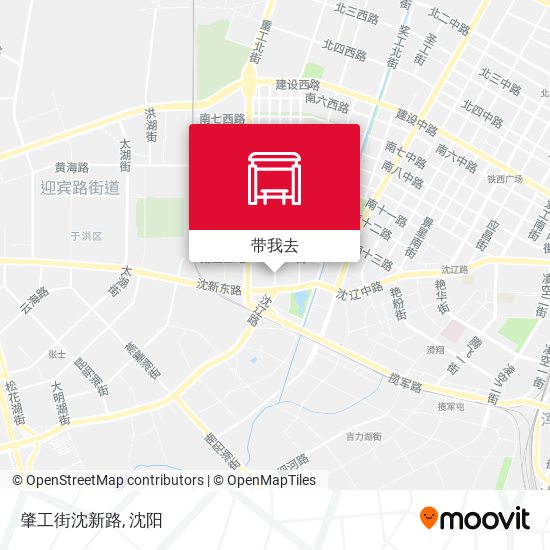 肇工街沈新路地图