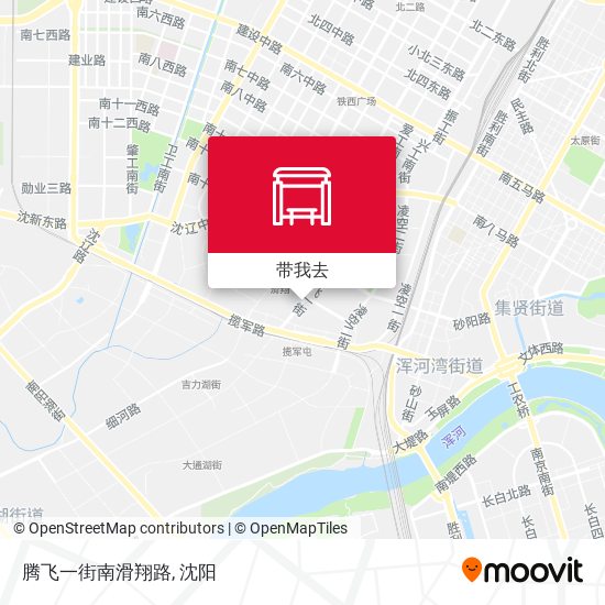 腾飞一街南滑翔路地图