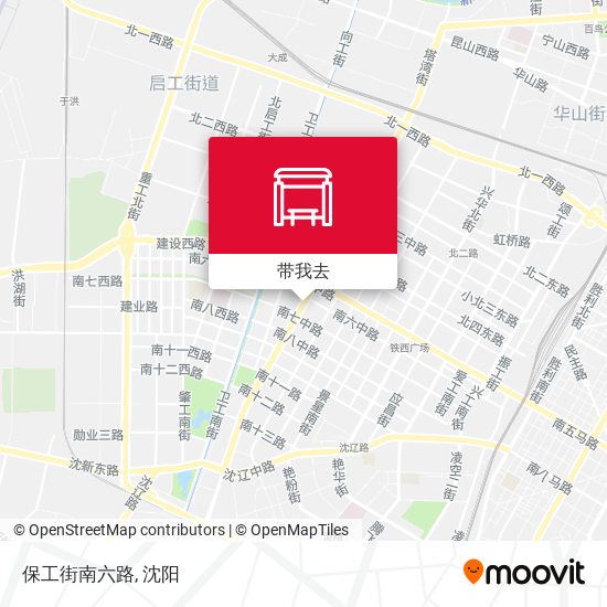 保工街南六路地图