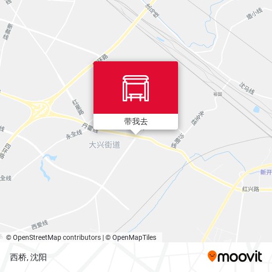 西桥地图