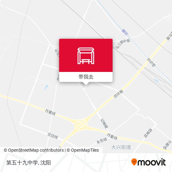 第五十九中学地图