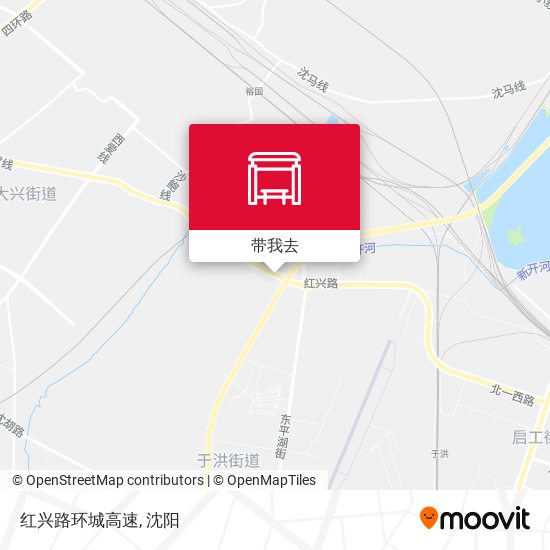 红兴路环城高速地图