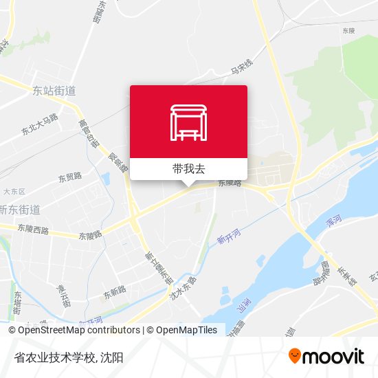 省农业技术学校地图