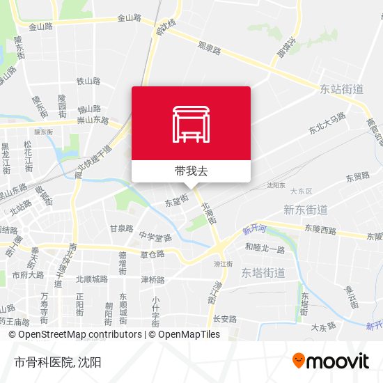 市骨科医院地图