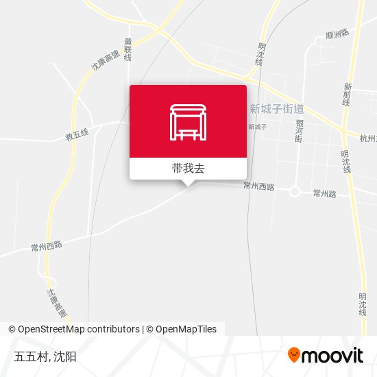五五村地图