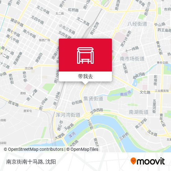 南京街南十马路地图
