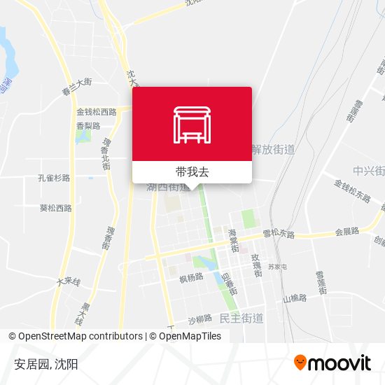 安居园地图