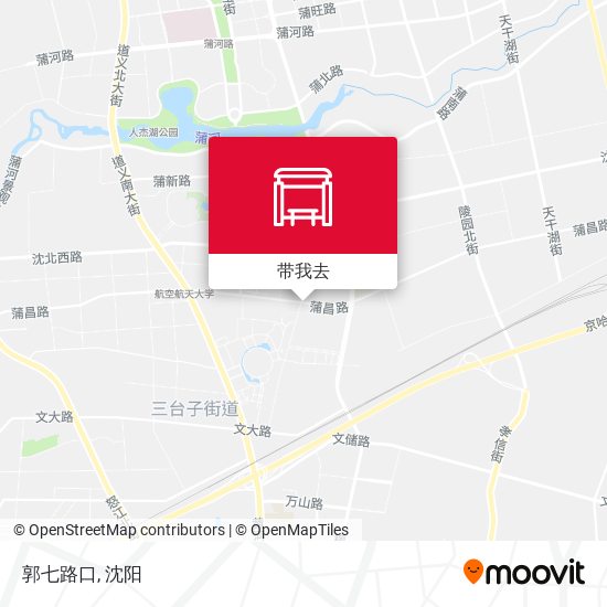 郭七路口地图