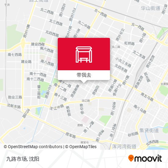 九路市场地图