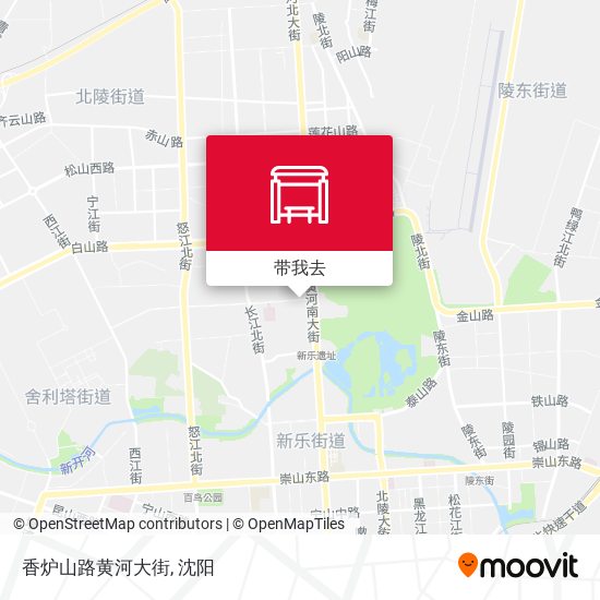 香炉山路黄河大街地图