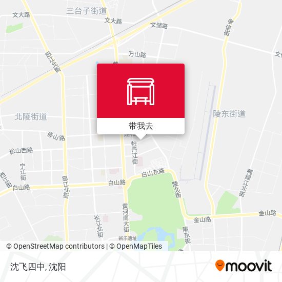 沈飞四中地图