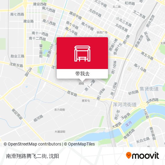 南滑翔路腾飞二街地图