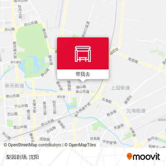 梨园剧场地图