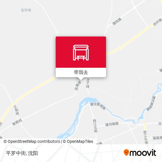 平罗中街地图