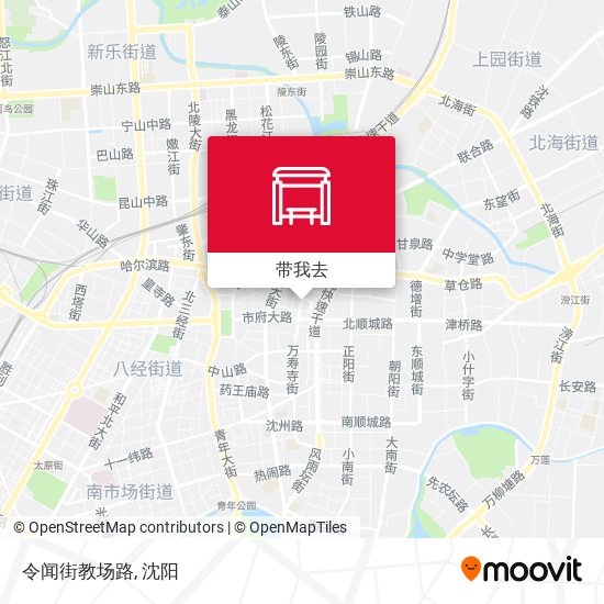 令闻街教场路地图