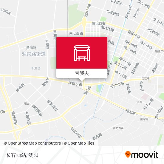 长客西站地图