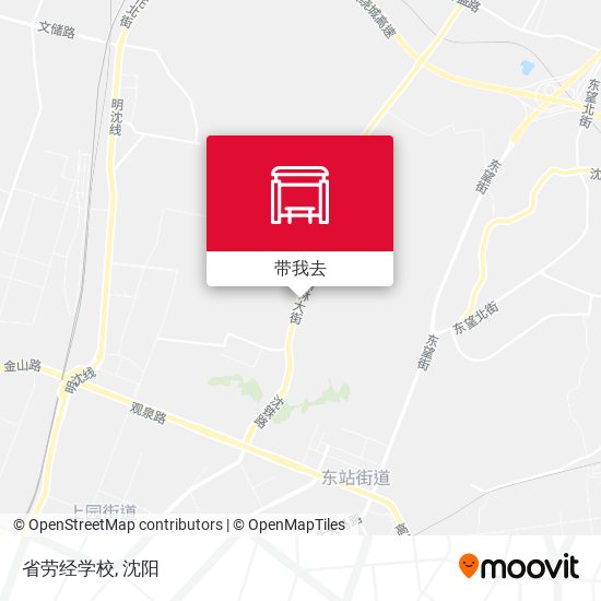 省劳经学校地图