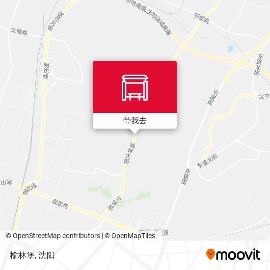 榆林堡地图
