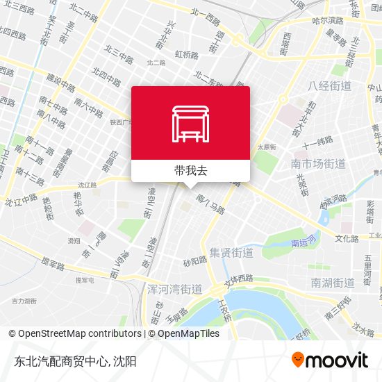 东北汽配商贸中心地图