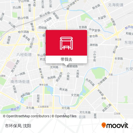 市环保局地图