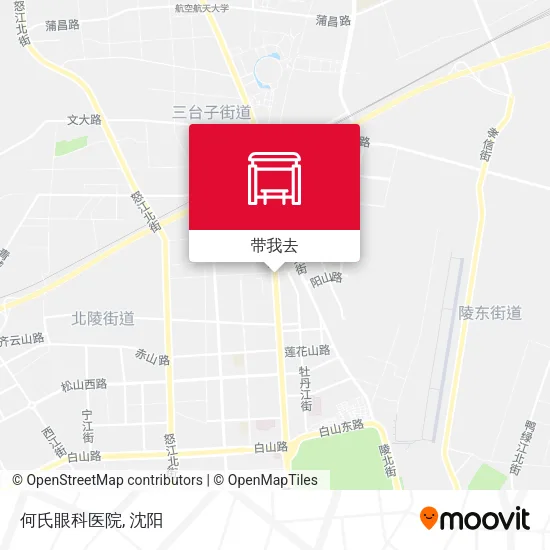 何氏眼科医院地图