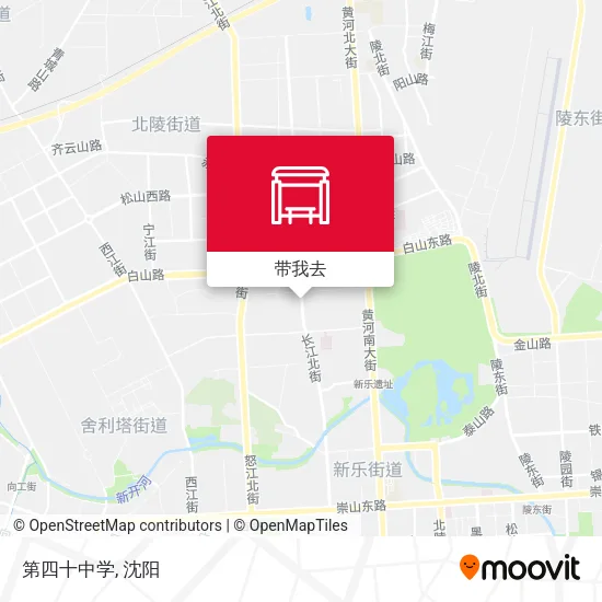第四十中学地图