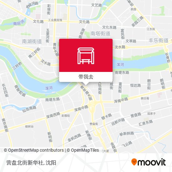 营盘北街新华社地图