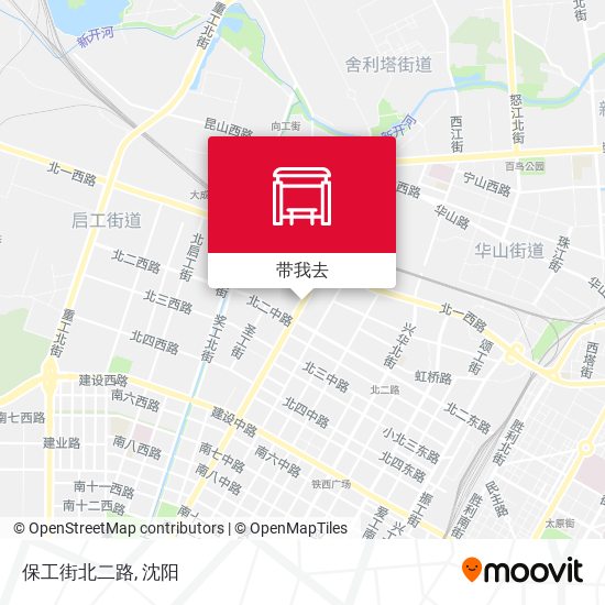 保工街北二路地图
