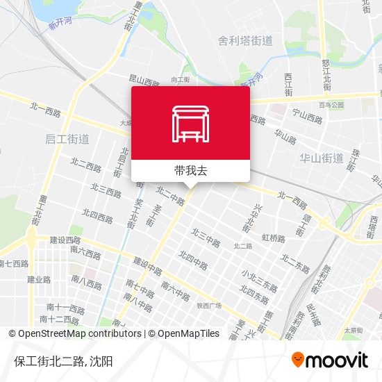 保工街北二路地图