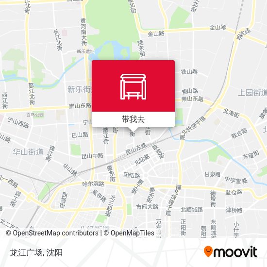 龙江广场地图