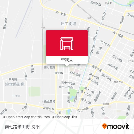 南七路肇工街地图