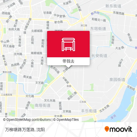 万柳塘路万莲路地图
