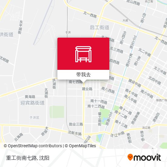 重工街南七路地图