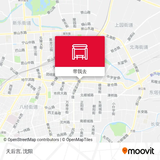 天后宫地图