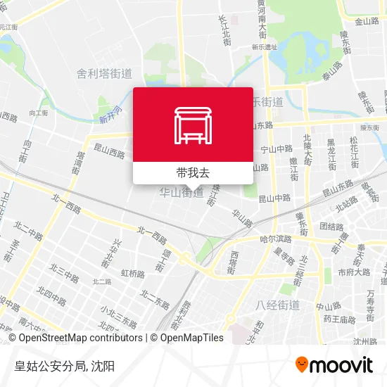 皇姑公安分局地图